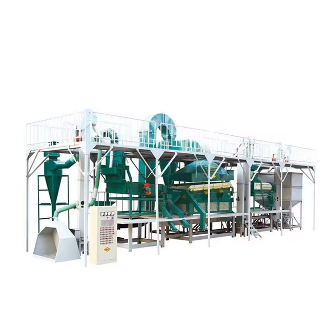 Chalion Farm Seed Production Processing Line Corn Maize Grain Cleaning Grading Machine Grain Grinder Machine in Tanzania