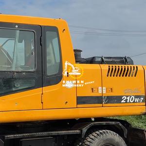 SHIWEN utilisé Hyundai R210w-9 R210w-7 R150w-7 R150w-9 pelle à roues qualité Excavadora De Ruedas avec moteur Cummins vente bon marché - Product Image 5