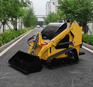 T480 कॉम्पैक्ट स्किड स्टीड लोडर क्रॉलर 1321 किलोग्राम 0.1 मीटर 350 किलोग्राम भार 17.1kw डीजल कुबोटा एपा यूरो 5 - Product Image 5