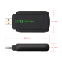 Nouvel adaptateur WiFi externe double bande Cheersfly USB 3.0 1200 Mbps 609 WiFi5 pour ordinateur portable avec chipset MTK7612U - En stock