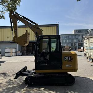 Mini-excavatrice CAT 305E2, poids opérationnel de 5 tonnes, godet de terrassement d'une capacité de 0,12 m³, équipement de construction d'occasion - Product Image 2