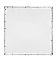 E-reise 3.6x3.6M 12x12 'Butterfly Diffuser Cloth Frame for Film with Shading Soft Light Screen White Flag Cloth with Magic Legs