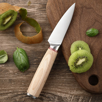 Couteau de Chef Japonais en Acier Inoxydable 5CR15 MOV pour Viande, Tranchage, Usage Général, Épluchage, Sushi – Grand Couteau de Cuisine avec Manche en Bois