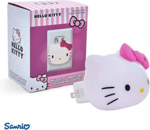 <span class=keywords><strong>Veilleuse</strong></span> en silicone GOLMORE2 pour enfants, <span class=keywords><strong>veilleuse</strong></span> à brancher avec visage <span class=keywords><strong>Hello</strong></span> <span class=keywords><strong>Kitty</strong></span>, contrôle tactile, lumière LED blanc chaud à intensité variable, lumière d'ambiance - Product Image 2