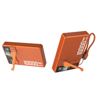 Batterie externe magnétique 3-en-1 sans fil 5000/10000 mAh pour téléphone, montre et écouteurs – Power Bank portable semi-solide