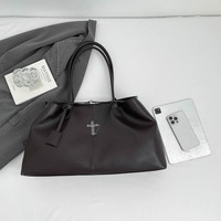 Sac à bandoulière tendance pour femmes de style coréen, grande capacité, sac à main tendance pour femmes
