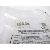 10 piezas de codo de repuesto KQ2L04-02AS, completamente nuevos, entrega rápida y gratuita