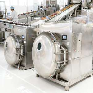 Liofilizador de Alta Capacidad de 200 kg para Carne, Mariscos y Frutas, Escala Industrial - Product Image 1