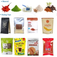 Machine de remplissage emballage de poudre multifonctionnelle 100g 500g 1kg 2kg 3kg 5kg Machine d'emballage de poudre de farine d'herbes en poudre