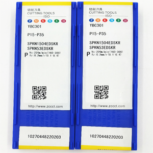<span class=keywords><strong>ZCCCT</strong></span> silecek freze karbür insert SPKN1504EDSKR YBC301 - Product Image 6