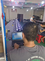 Las Luces LED RGBW de 200W Más Populares para Escenarios, Luz Blanca Cálida de Alto Brillo para Teatro, DJ, Espectáculos y Conciertos