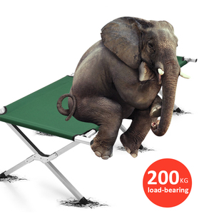 Lettino <span class=keywords><strong>da</strong></span> <span class=keywords><strong>Campo</strong></span> in Metallo Premium, Montaggio Facile, Pieghevole, Capacità di Carico 150 KG, Letto per Riposo e Relax per Viaggi all'Aperto, Pesca, Campeggio - Product Image 2