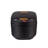Cuisinière à riz électrique domestique 800W avec cuve antiadhésive de 5,1 à 6,0 L, chauffage 360° et fonction minuterie