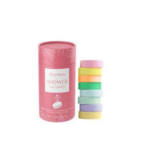 Tabletas de ducha de aceite esencial de aromaterapia Bombas Relajación Alivio del estrés Vapores de Ducha - Product Image 1