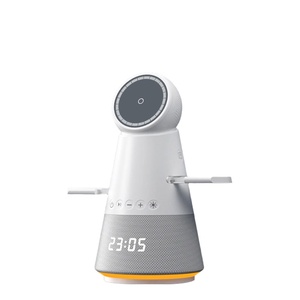 Cargador Inalámbrico Magnético <span class=keywords><strong>8</strong></span> en 1 de 25W <span class=keywords><strong>con</strong></span> Altavoz, Reloj Digital y Soporte para Teléfono <span class=keywords><strong>con</strong></span> Ángulo Ajustable - Product Image 1