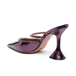 Collezioni Primavera 2026: <span class=keywords><strong>Scarpe</strong></span> da Festa con Tacco <span class=keywords><strong>a</strong></span> Blocco in PU Metallizzato per Ragazze - Quantità Minima 5 Paia Disponibili - Product Image 4