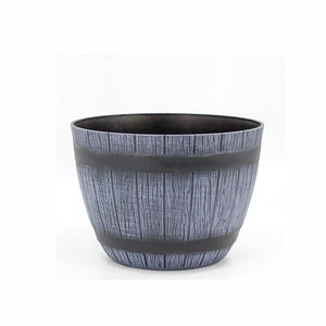 <span class=keywords><strong>Pot</strong></span> de fleurs rond en résine plastique de qualité supérieure, style seau, <span class=keywords><strong>pour</strong></span> la décoration de bonsaï, <span class=keywords><strong>laurier</strong></span> vert, <span class=keywords><strong>pour</strong></span> jardin intérieur et extérieur - Product Image 1