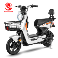 Vélo électrique avec porte-bagages arrière et siège passager, 800W 48V, 3 vitesses, haute vitesse, numérique électronique, usage familial, 2 roues