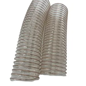Tubo espiral de alambre de acero plástico de especificación múltiple