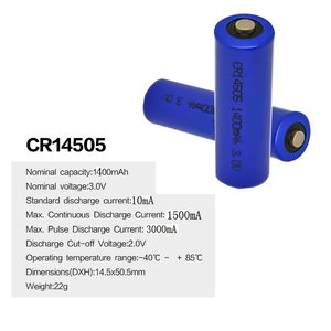 <span class=keywords><strong>3V</strong></span> LiMnO2 batteria al litio <span class=keywords><strong>AA</strong></span> CR14505 14505H LS14505 batterie primarie - Product Image 2