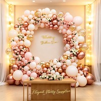 Kit de ballons à thème en gros pour la Saint-Valentin, les anniversaires, les événements, la décoration de toile de fond et de photomaton, fournitures de ballons