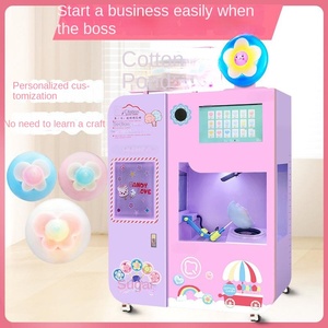 Grand distributeur automatique de barbe à papa commercial intelligent automatique - Product Image 4