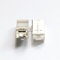 Connecteur réseau Cat6 Amp 8 broches doré pour routeur 5G, RJ11, 2 SIM, Wi-Fi 6 AX3000, fiche modulaire RJ45