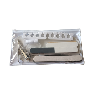 Ensemble de manucure et de pédicure jetable professionnel 12 pièces Matériau EVA emballé dans un sac en PVC - Product Image 4