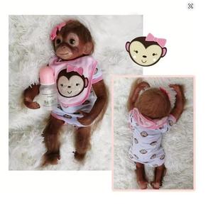 Poupée <span class=keywords><strong>singe</strong></span> réaliste <span class=keywords><strong>reborn</strong></span> avec cheveux implantés, haute simulation de couleur, poupée artistique bébé <span class=keywords><strong>singe</strong></span> pour collectionneurs, jouet fait main - Product Image 5