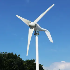 10kw 20kw Molino de viento 220V 380V Eje horizontal Turbina eólica 3 cuchillas Generador de viento doméstico