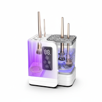 OEM 2026 Smart Home 5-in-1 Pembersih Kuas Makeup Elektrik Otomatis Pengering Cepat dengan Pembersihan Mendalam