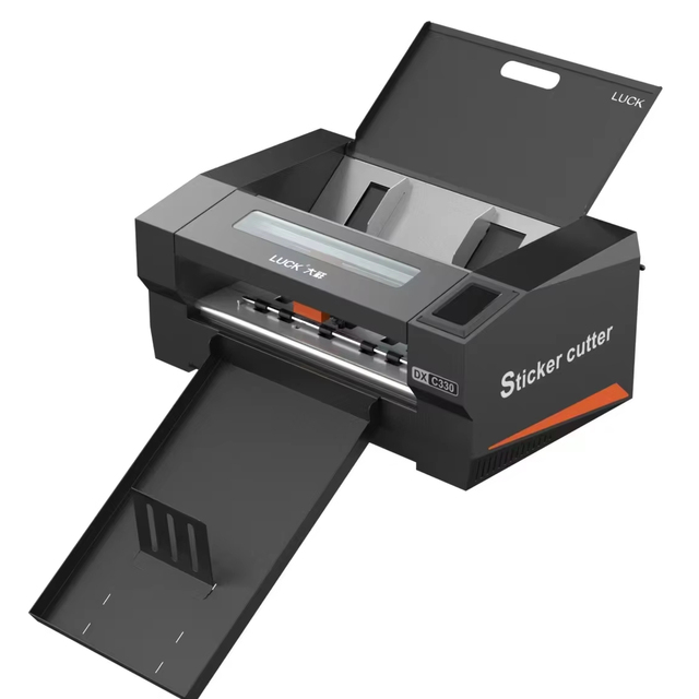 FRONT DXC330 Sheet Label Cutter 330*488mm Micro Stepper Motor Camera for 100% Automatically Contour Cutting.