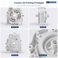 Service de prototypage d'impression 3D personnalisé SLA SLS MJF FDM, pièces en plastique fonctionnelles