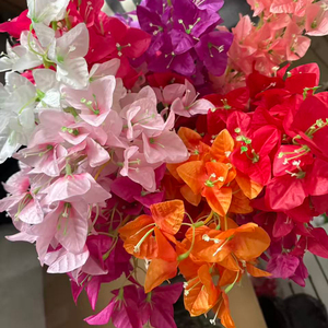 Bougainvilliers artificiels <span class=keywords><strong>en</strong></span> gros, résistants aux UV, pour extérieur, couleur rose magenta, type arbre - Product Image 6