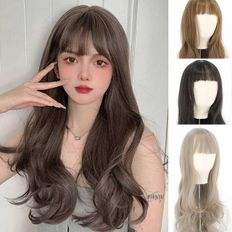 Parrucche in fibra 2023 ad alta temperatura lungo naturale a tutta lunghezza Tonga Ballon di alta qualità parrucca corta da donna in fibra chimica - Product Image 1