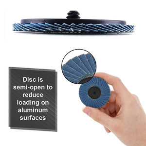 Disco de Láminas de Alúmina T27/T29, Grano 60, Abrasivo de Diamante, 4.5 <span class=keywords><strong>Pulgadas</strong></span>, Disco de Pulido, Disco de Desbaste para Metal, Dureza Media, OEM - Product Image 4