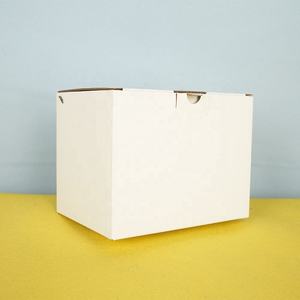 박스 인쇄 맞춤형 전자 상거래 폴드 가발 박스 로고 크래프트 메일링 소 골판지 포장 박스 - Product Image 6