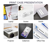 Detonger DT60S Kode Batang Pembuat Label Kode QR Android IOS Luar Kabel Label Thermal Transfer Printer