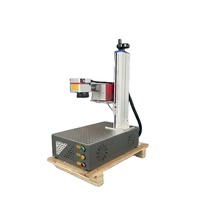 Machine de gravure laser UV de bureau 3W, graveur laser froid haute précision pour la marquage des montures de lunettes et des flacons cosmétiques
