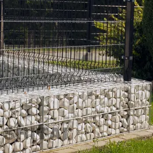 Gabion Cage Use Best Price Metal Gabion Cage Hot Dipped Galvanized Stone Filled Welded Gabion Basket For Sale