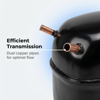 Precio de Fábrica, Compresor de Refrigerador Reciprocante Semi-Hermético ELITE SC10D SC12D SC15D R22 HBP Secop