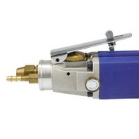 Professionnel personnalisé 5000 tr/min levier de sécurité échappement arrière eau humide Air ponceuse pneumatique polisseuse meuleuse pour granit