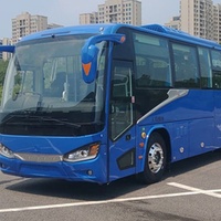 Vente en gros d'usine de bus touristiques, 24 à 52 places, 190 kW, 240 kW, batterie au lithium-acide, sièges de bus de luxe, vente de bus touristiques