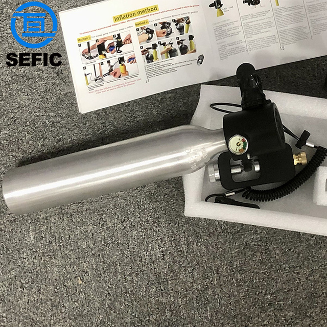 SEFIC Brand 0.5l Aluminium Scuba Tank Bottle Mini Scuba Tank Water Sports Diving Spearfishing Small
