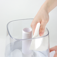 Machine de brumisation chaude à ultrasons Portable Humidificador Top Fill 4L Mist Maker Meilleurs humidificateurs d'air de bureau