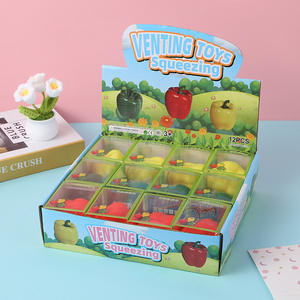 Jouet Squishy Piment Fort - Jouet Anti-Stress pour Bureau, Piment Rouge Réaliste à Presser - Product Image 4