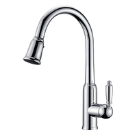 Robinet de cuisine monocommande chaud/froid pour projets hôteliers et d'appartements - Vente en gros