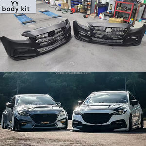 איכות גבוהה 14-19 <span class=keywords><strong>mazda</strong></span> <span class=keywords><strong>3</strong></span> xela סגנון חזית פגוש שינוי גוף ערכת החלפת מכונית חלקי חזית השפה הקדמי - Product Image 2