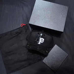 OEM ODM 5 패널 A 프레임 야구 모자 바브라스 모자 와이드 브림 스웨이드 트러커 모자 라인스톤 크롬 티토 도블레 <span class=keywords><strong>P</strong></span> 캡 - Product Image 2