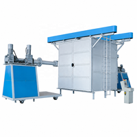 Équipement de moulage rotatif multifonctionnel automatique à gaz haute performance pour réservoirs de dosage chimique et grands réservoirs d'eau